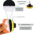 SEAMETAL 6pcs/set Car Polishing Sponge Pads Kit Foam Pad Buffer Kit Polishing Machine Wax Pads 3/4/5 Inch for Removing Scratches.