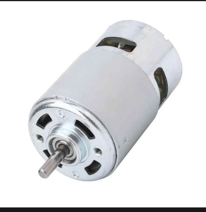775 Motor DC (12V - 24V) 3500-7000 RPM  D Type Ball Bearing Large Torque High Power Low Noise