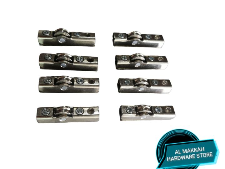 8%20piece%20Showcase%20Roller%20for%20Display%20Sliding%20Glass%20Door%20Counter%20Cabinet%20Wheel%20Aluminium%20-%20Image%203