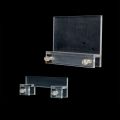 Clear Acrylic Aquarium LED Light Holder Hanging Fixtures Lifting Fish Tank Lighti Stand No-Drill Aquarium Lamp Fixtures.