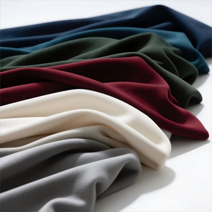 1M/2M Matte Plain Velvet Fabric 140cm Wide for Sofacovers Tablecloth Curtains Sewing Skin-friendly Velvet Cloth Soft Droop