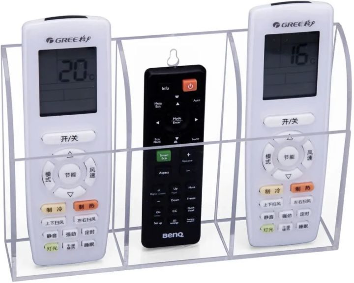Clear%20Remote%20Control%20Holder%20Wall%20Mount%20(one%20/Two/Three%20Compartments)%20-%20Image%204