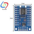 PCF8575 Module Expansion IO port Expander board DC 2.5-5.5V I2C communication control 16 IO ports For Arduino. 