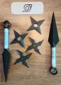 Naruto Shippuden Anime Ninja Kunai Shuriken Tools Playset. 
