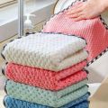 Kitchen Towels for Home Soft & Absorbent Hand Towel for Kitchen Cleaning & Quick Drying of Plates & Glasses Microfiber Cloth for car Bike Cleaning and Home Cleaning Multicolor (1PCS). 