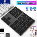 2025 New Universal Numeric Keypad For iPad Android  laptop Phone Tablet PC and 2.4G Bluetooth Keyboard Rechargeable Numpad. 