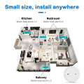 Zigbee 3.0 Water Leak Sensor Smart Home Flood Detector APP Notifications Alarm Records Works with Tuya Alexa  Home 2MQTT. 