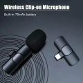 K8 Wireless Microphone (Type c) - Microphone. 