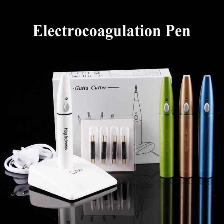 Electrocoagulation Hemostatic Pen Cautery Pen Veterinary Use Gutta Cutter Hemostatic Device Surgery Instrument