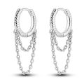 Neutral 925 Silver Star Moon Multi Style Weaving Original Fashionable Design Earrings Fit For Party Engagement Delicate Jewelry. 