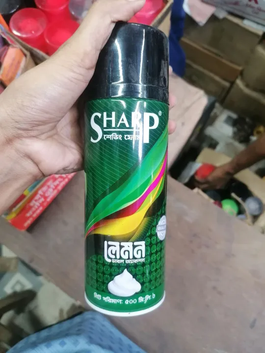 Sharp%20Menthol%20shaving%20Foam%20400%20ml%20-%20Image%202