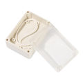 Waterproof Plastic Junction Box Transparent Cover Enclosure Electronic Instrument Housing Case Electrical Project Outdoor Boxes. 