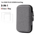 For R36PLUS Carrying Bag EVA Hard Shell Shockproof Storage Case Tempered Glass Protector Silicone Skin Box R36S PLUS. 