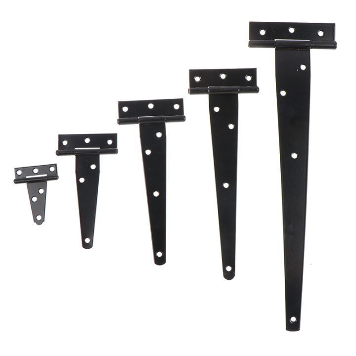 Black%20Paint%20T%20Shape%20Triangle%20Hinge%20Cabinet%20Shed%20Wooden%20Door%20Gate%20Hinges%20Hardware%20-%20Image%202