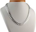 Stainless Steel Silver Chain For Men Boys Pearl Sterling Silver Plated Stainless Steel Chain. 