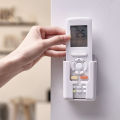 Universal White Air Conditioner Remote Control Mobile Phone Plug Holder Wall Mounted Box Storage For Air Conditioner TV. 