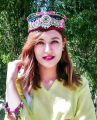 Gilgiti Traditional Cap for Girls with decorations set. 