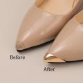 High-heeled Shoes Toe Cap Protection Prevent Wear and Scratches Shoes Compact Size Fashion Gold Silver Black Shoes Accessories. 