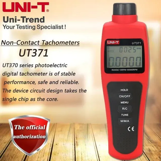 UNI-T%20UT371%20Tachometer,%20RPM%20Testing%20Meter%20-%20Image%203