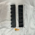 Easy-Install Black ABS Fishing Rod Holder - Wall Mounted fishing tools rod holder fishing accessories fishing equipment.