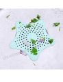 Silicone Rubber Starfish Hair Catcher Kitchen Sink Strainer Bath Drain Cover Trap Basin, Silicone Starfish Sink Filter TPR Material Suction Cup Drain Cover for Kitchen and Bathroom (Pack of 1). 