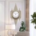 Luxury Large Wall Clock Modern Metal Gold Wall Clocks Home Decor Creative Nordic Silent Wall Watches Living Room Decor Gift. 