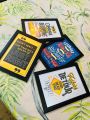 4 Pcs Motivational Frame Customized A4 Size Black Frame PVC Higher Quality Picture Prints. 