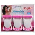 6 PCS  razor for girls hair remover  trimmer bikini soft razor ladies girls and women razor  soft body razer safety stainless steel razor for girls women venue private part soft razors razzors. 