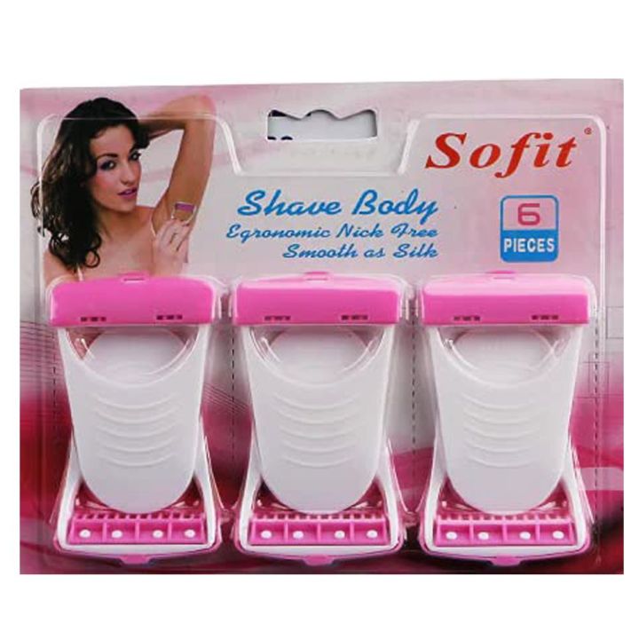 6 PCS  razor for girls hair remover  trimmer bikini soft razor ladies girls and women razor  soft body razer safety stainless steel razor for girls women venue private part soft razors razzors