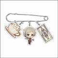 Anime BSD Bungo Stray Dogs Brooch Pin Coffee Cake Series Characters Dazai Osamu Pendant Collection Clothes Jewelry .
