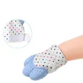 Cartoon Printed Children's Gloves Baby Teether Gloves For Babies Teethers Anti Eating Hand Teething Chewing Toy Baby Mittens. 