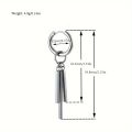 Taigang personality creative ear bone buckle stainless steel earrings male hip-hop punk earrings female. 