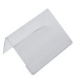 x10 pcs mini acrylic sign display holder price name card tag label stand. 