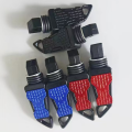 Universal Motorcycle Rear Passenger Foot Pegs Pedals Footrest For Motorcycle Scooter ATV E-Bike Front Foot Rests Aluminium Alloy.