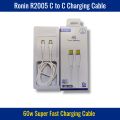 Ronin R2005 C to C Charging Cable - 60w Fast Charging Support. 