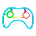 Game Controller Neon Sign for Game Room Decoration Game Neon Sign for Teen Boys CHILDREN'S Room  Wall Decor USB LED Neon Lights. 