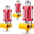 3sets 3D Printer Extruder Hotend +3 PCS 0.4MM MK8 Nozzles Suitable for CR-10, CR10, CR10S, Ender 3, Ender 3 Pro, Ender 5. 