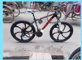 26 inchi 21 Speed Gear Cycle With Suspension Lockout fork High Rim Coloring Fat Spoke With Shimano Parts.