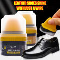 Shoe Cleaner Leather Repairing Cream Brightening Nursing Cream Shoe Boot Polish Rich Glossy Shine Wax Leather Clothing Sofa Care. 