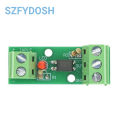 1/5/10PCS 1Channel Way Optocoupler Isolation Module PC817 3V-5V 12V 24V Photoelectric Isolator Rail Holder PLC Drive Motor Board. 