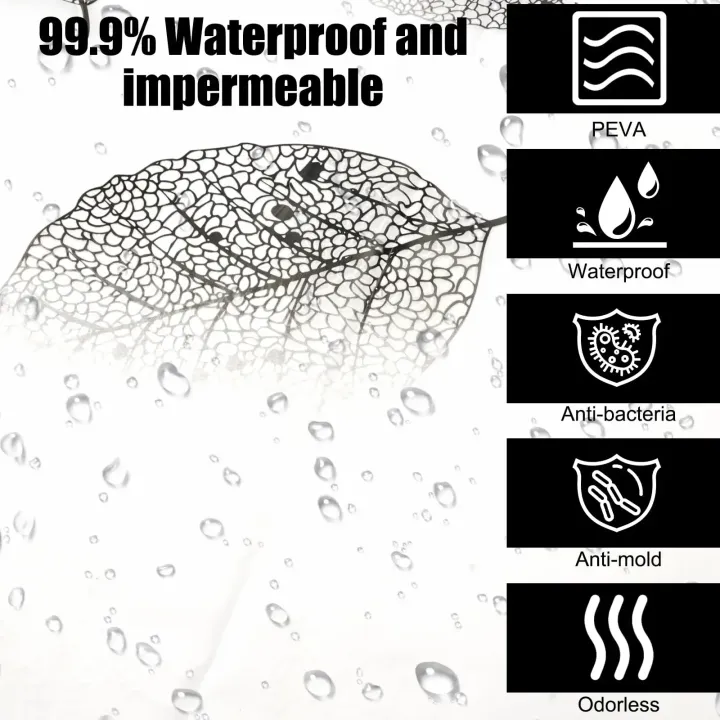 1pc%20Waterproof%20Shower%20Curtain%20with%20Plastic%20Hooks%20Bathroom%20Partitions%20Plastic%20Leaf%20Bath%20Curtain%20Bathroom%20Curtain%20Window%20Curtain%20-%20Image%203