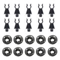 Car Bonnet Hood Support Prod Rod Clamp Holder Retainer Clip for Nissan Qashqai Dualis J10 Navara D40 Pathfinder R51 65722EB300. 