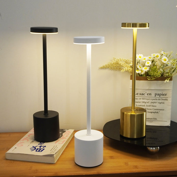 LED Charging Bar Table Lamp Vintage Atmosphere Light for Dining Table ...
