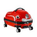 Car Children's Cartoon Luggage Box 18 Inch Universal Wheel Mountable 3D Trolley Bag Car Suitcase on Wheels Boy Girl Rolling Luggage Luggage Children's Sitting Guardrail Seat Baby Scooter Suitcase for Kids Trolley Carry on-Suitcase Travel Bag. 