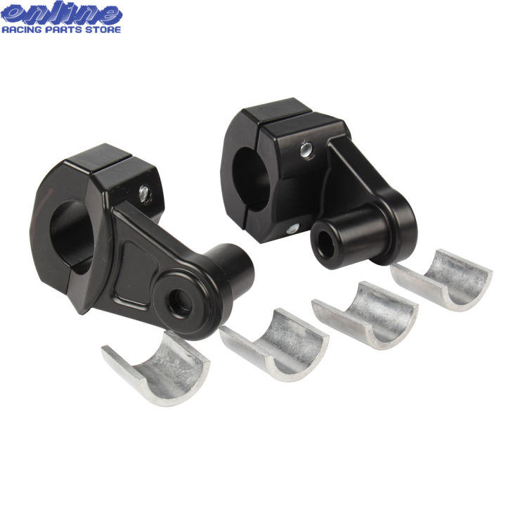 Motorcycle%2022mm%2028mm%20Bar%20Clamps%20Raised%20Handlebar%20Handle%20Bar%20Risers%20Black%20Silver%20Mount%20Riser%20Clamp%20Dirt%20Motocross%20Accessories%20-%20Image%203