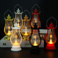 Led Retro Small Oil Lamp Portable Wind Light Kettle Electronic Candle Lamps Bedroom Living Room Decoration Kerosene Lights. 