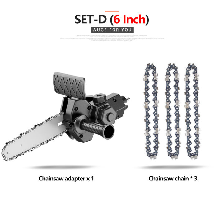 4/6%20Inch%20Electric%20Drill%20Modified%20To%20Electric%20Chainsaw%20adapter%20Tool%20Portable%20Conversion%20Head%20Kits%20%20Woodworking%20Pruning%20-%20Image%207