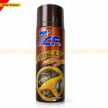 7CF Leather And Tyre Wax (450ML) Spray Dashboard Polish To Shine, Protect & Clean Your Car And Bikes Interior & Exterior. 
