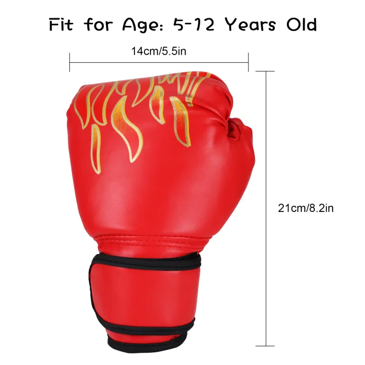 Kids%20Boxing%20Gloves%20Children%20Punching%20Training%20Sparring%20Comfortable%20Adjustable%20Fighting%20Mitts%20Hand%20Protector%20Black%20-%20Image%206
