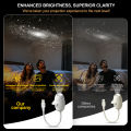 White Car USB Ambient Light Large Range Projection Romantic Atmosphere Multiple Scenes Adjustable Focus Distance 2026 New. 